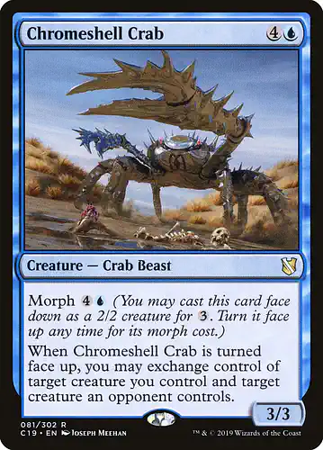 Chromeshell Crab - c19 Spoiler