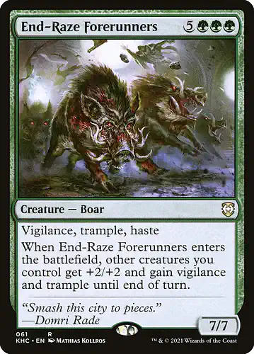 End-Raze Forerunners - khc Spoiler