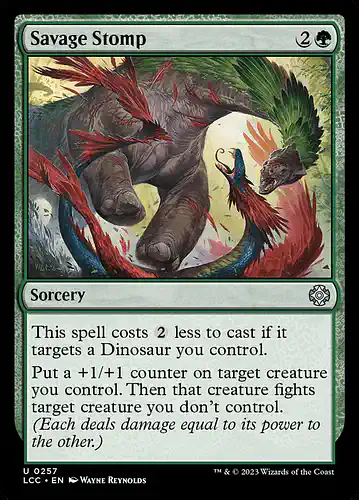 Savage Stomp - lcc Spoiler