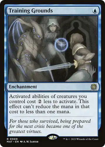 Training Grounds - mat Spoiler