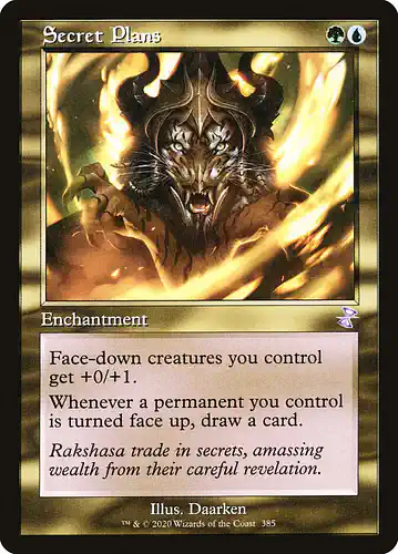 Secret Plans - tsr Spoiler
