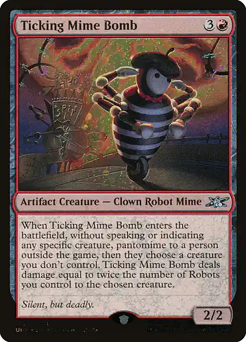 Ticking Mime Bomb - unf Spoiler