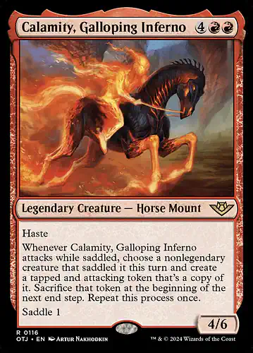 Calamity, Galloping Inferno - otj Spoiler