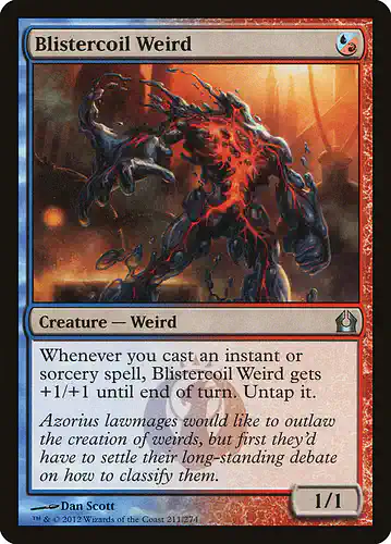 Blistercoil Weird - rtr Spoiler