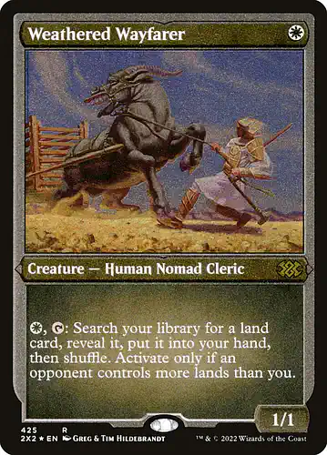 Weathered Wayfarer - 2x2 Spoiler