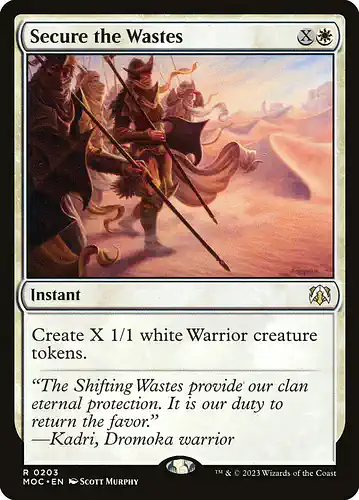 Secure the Wastes - moc Spoiler