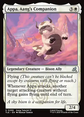 Appa, Aang's Companion - tle Spoiler