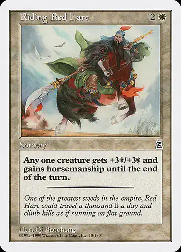 Riding Red Hare - ptk Spoiler