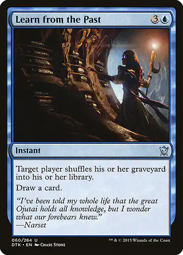 Learn from the Past - dtk Spoiler