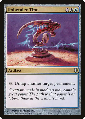 Unbender Tine - arc Spoiler