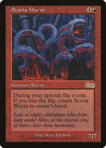 Scoria Wurm - usg Spoiler