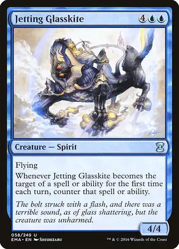 Jetting Glasskite - ema Spoiler