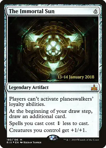 The Immortal Sun - rix Spoiler