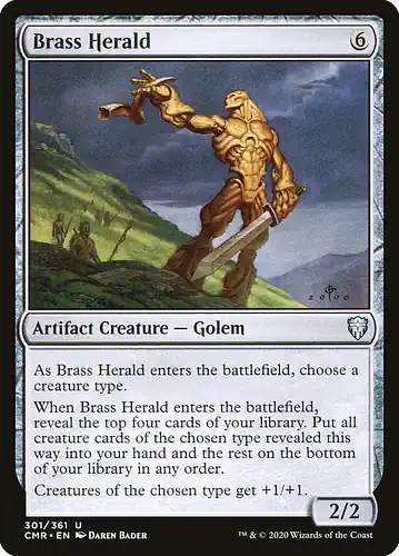 Brass Herald - cmr Spoiler