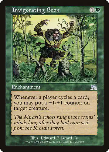 Invigorating Boon - ons Spoiler