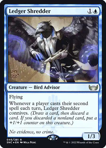 Ledger Shredder - snc Spoiler