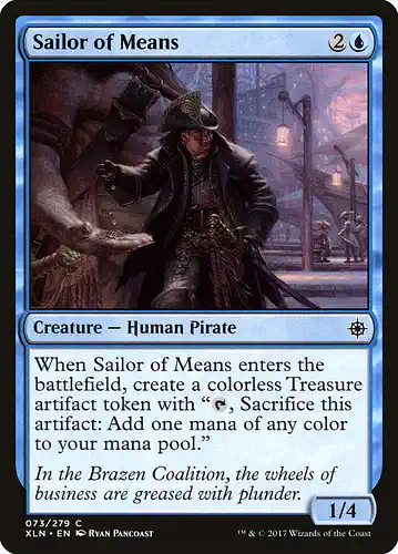 Sailor of Means - xln Spoiler