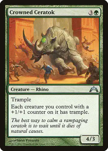 Crowned Ceratok - gtc Spoiler