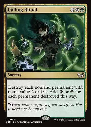 Culling Ritual - dsc Spoiler