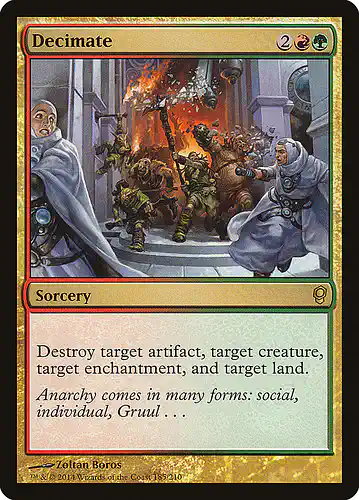 Decimate - cns Spoiler