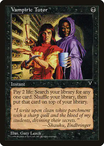 Vampiric Tutor - vis Spoiler