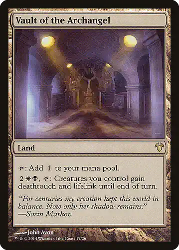 Vault of the Archangel - md1 Spoiler