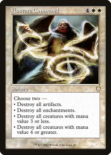 Austere Command - brc Spoiler