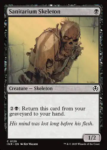 Sanitarium Skeleton - inr Spoiler