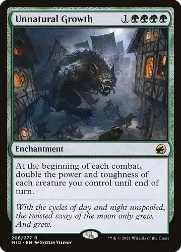 Unnatural Growth - mid Spoiler