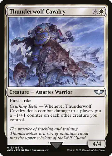 Thunderwolf Cavalry - 40k Spoiler