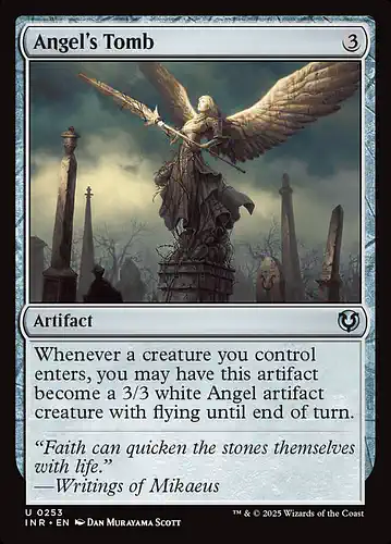 Angel's Tomb - inr Spoiler