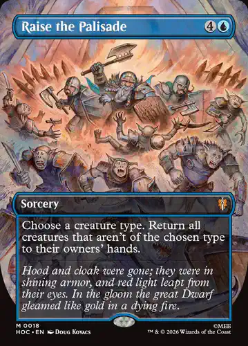 Raise the Palisade - hoc Spoiler