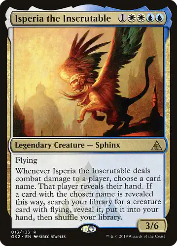 Isperia the Inscrutable - gk2 Spoiler