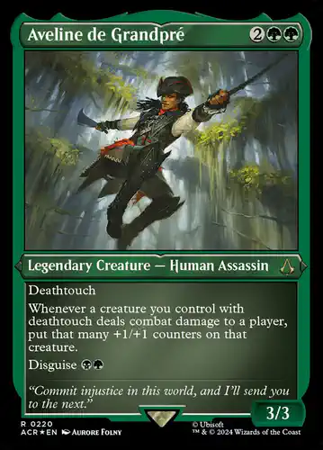 Aveline de Grandpré - acr Spoiler