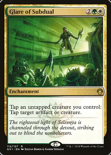 Glare of Subdual - gk1 Spoiler
