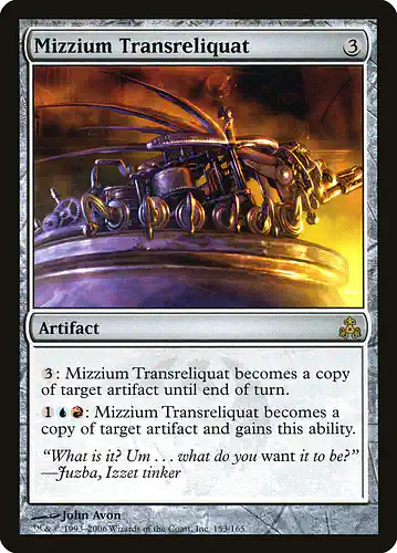 Mizzium Transreliquat - gpt Spoiler