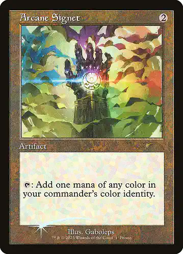 Arcane Signet - 30a Spoiler