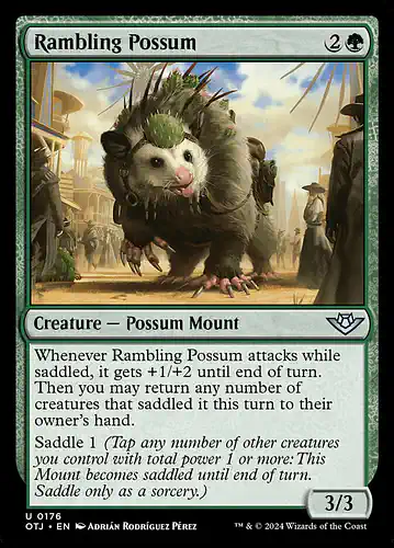 Rambling Possum - otj Spoiler