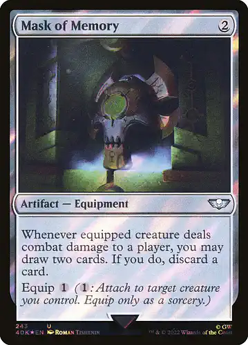 Mask of Memory - 40k Spoiler
