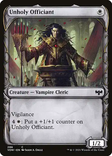Unholy Officiant - vow Spoiler