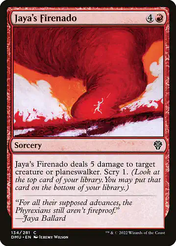 Jaya's Firenado - dmu Spoiler