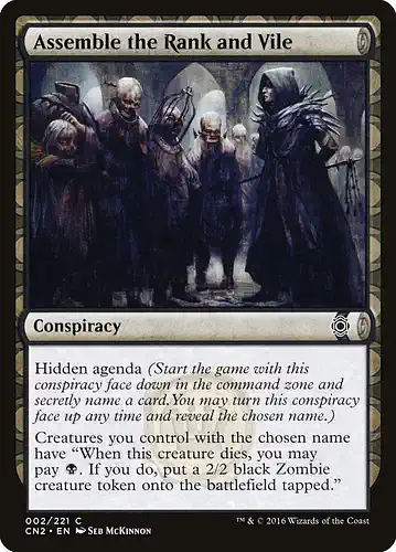 Assemble the Rank and Vile - cn2 Spoiler