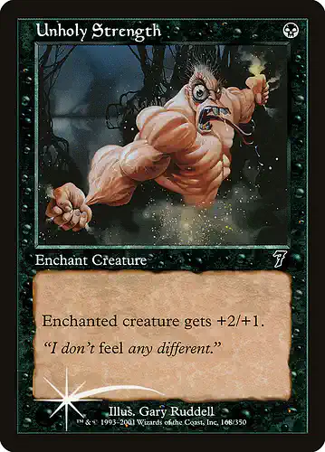 Unholy Strength - 7ed Spoiler