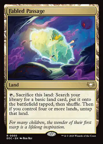 Fabled Passage - eoc Spoiler