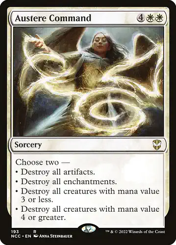 Austere Command - ncc Spoiler