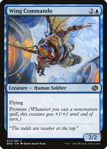 Wing Commando - bro Spoiler