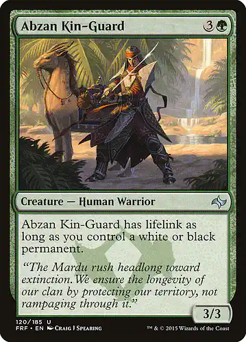 Abzan Kin-Guard - frf Spoiler
