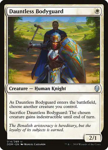 Dauntless Bodyguard - dom Spoiler