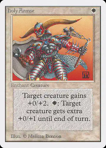 Holy Armor - 2ed Spoiler