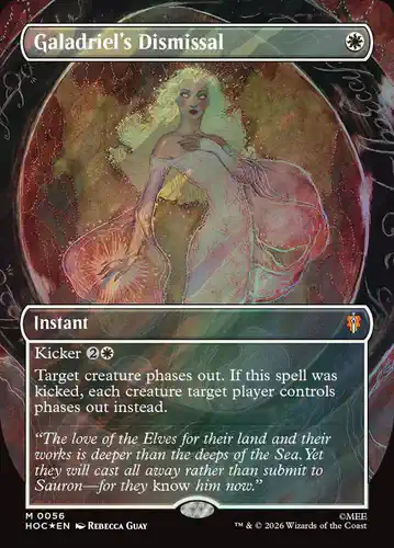 Galadriel's Dismissal - hoc Spoiler